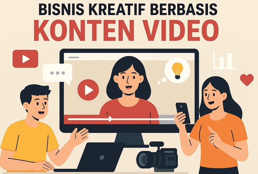 Bisnis Kreatif Berbasis Konten Video Peluang Besar di Era Digital