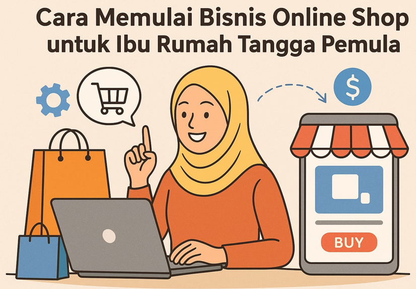 Cara Memulai Bisnis Online Shop untuk Ibu Rumah Tangga Pemula