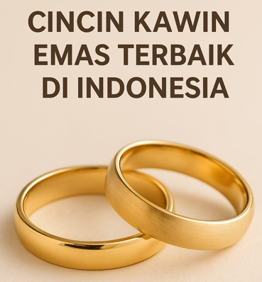Cincin Kawin Emas Terbaik di Indonesia
