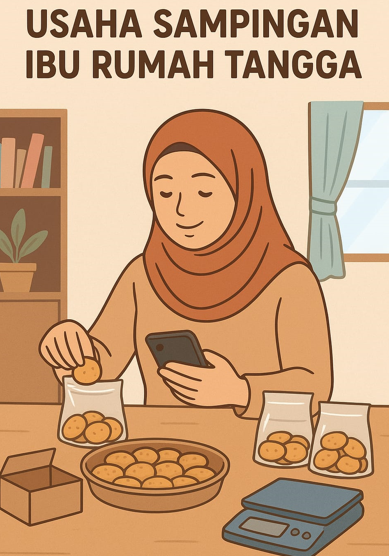 Usaha Sampingan Ibu Rumah Tangga Tanpa Modal Besar, Cocok untuk Tambahan Penghasilan